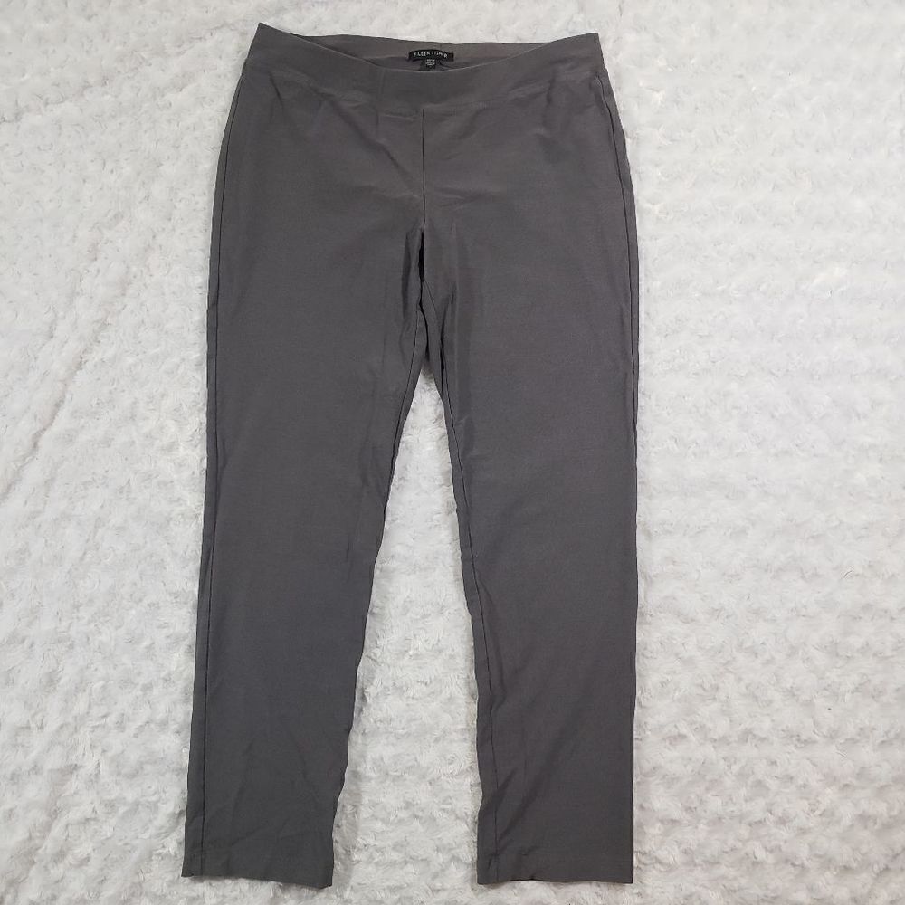 Eileen Fisher grey small viscose stretch legging pants